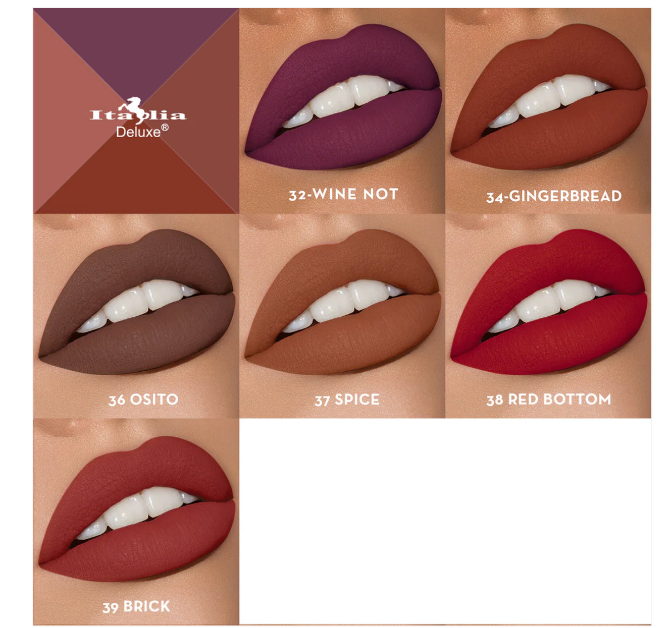 Mousse Matte Lipstick 39 brick