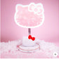 Hello Kitty LED Rechargeable Makeup Mirror + Wireless Compact Bundle