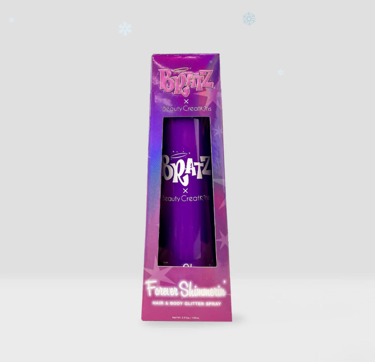 BRATZ X BEAUTY CREATIONS FOREVER SHIMMERIN' HAIR & BODY SHIMMER