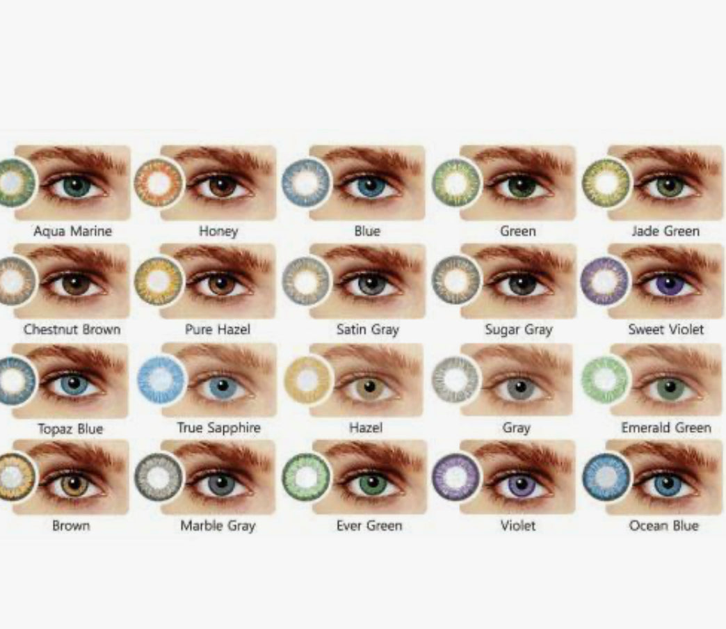 aqua marine color contacts