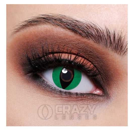 green cat crazy contacts