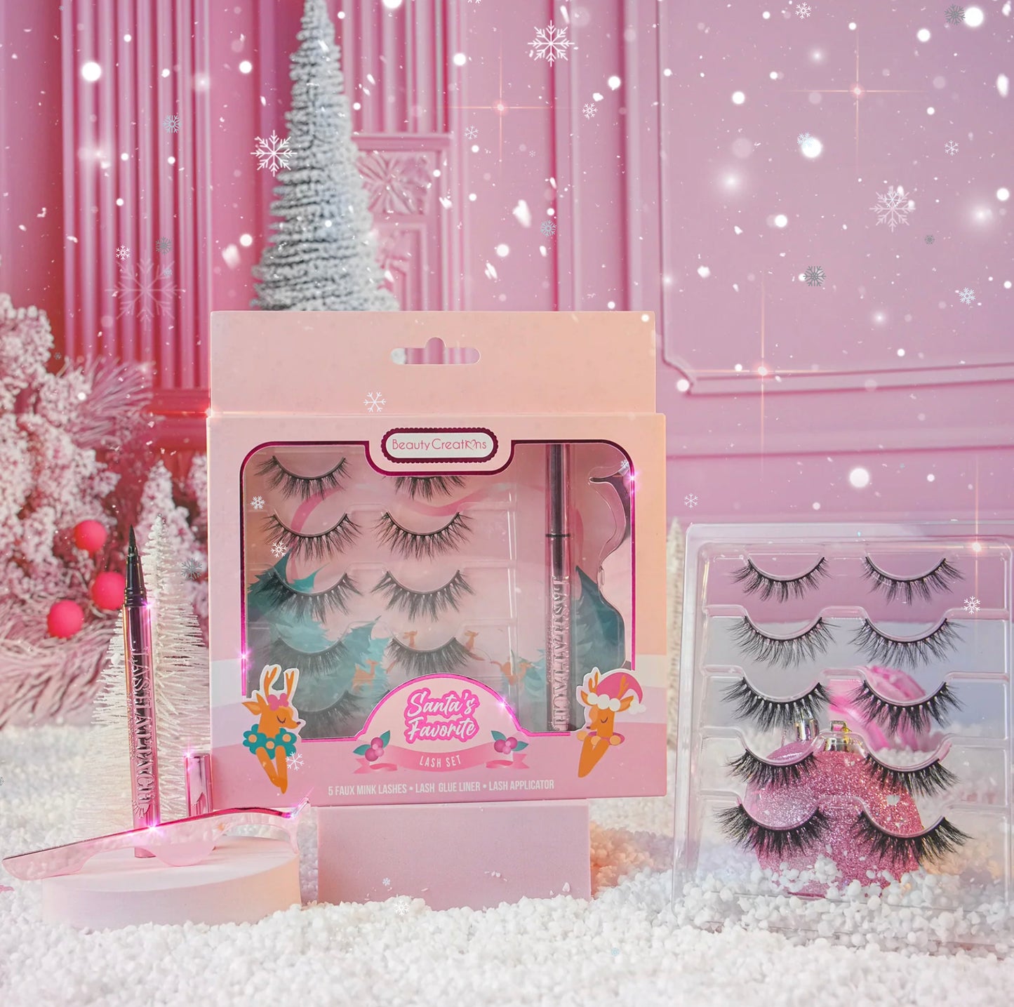 Santa’s favorites lash set