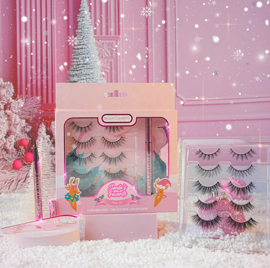 Santa’s favorites lash set