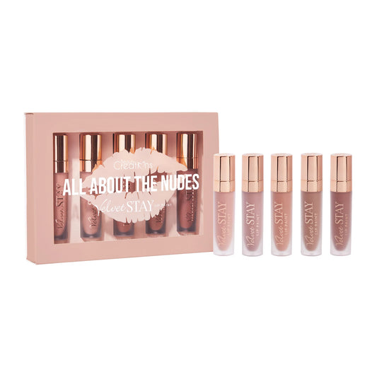 BEAUTY CREATIONS “ALL ABOUT THE NUDES VELVET STAY LIP SET”